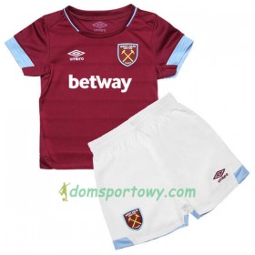 Koszulka West Ham United Dziecięcy Domowe Koszulki Piłkarskie 2018-2019 Krótki Rękaw